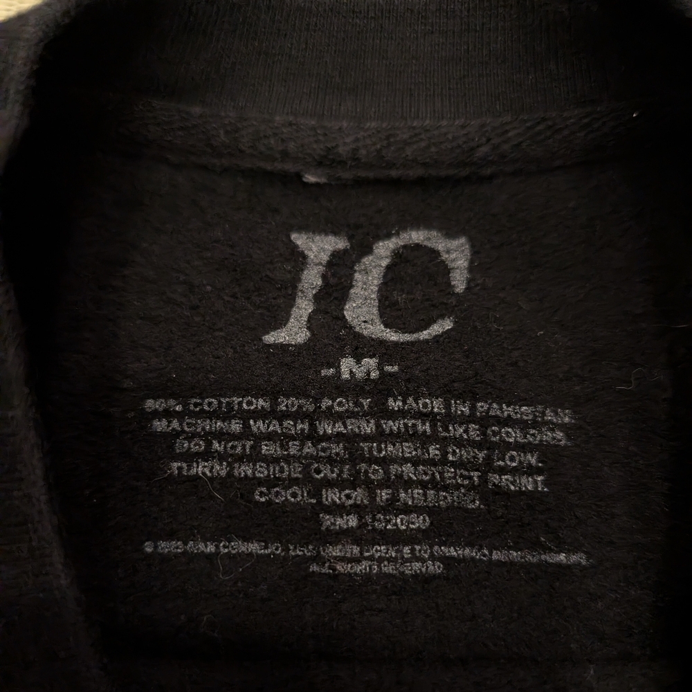 Ivan Cornejo Terapia Tour Crewneck Sweatshirt Black Unisex Size Medium - Picture 3 of 5
